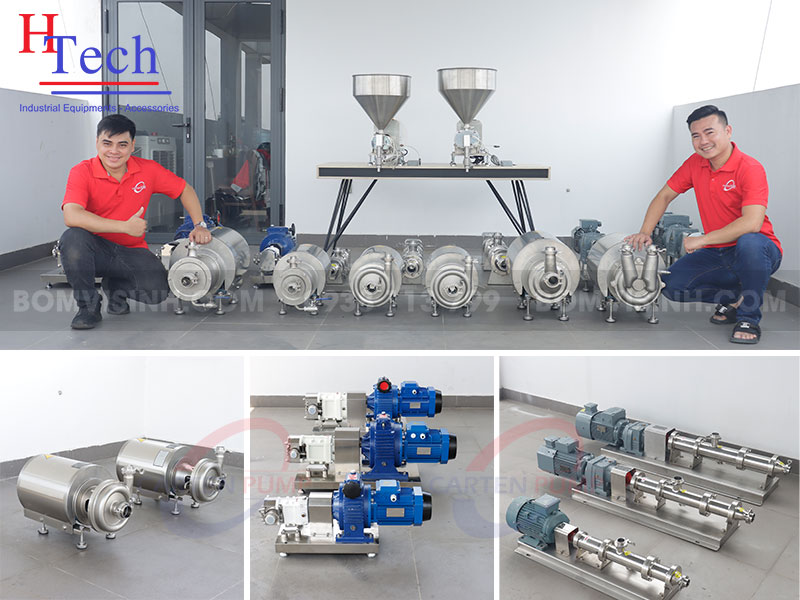 1 Số Loại Bơm Vi Sinh Carten Pump Phổ Biến Tại Việt Nam
