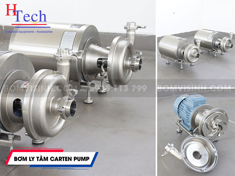 1 Số Loại Bơm Vi Sinh Carten Pump Phổ Biến Tại Việt Nam