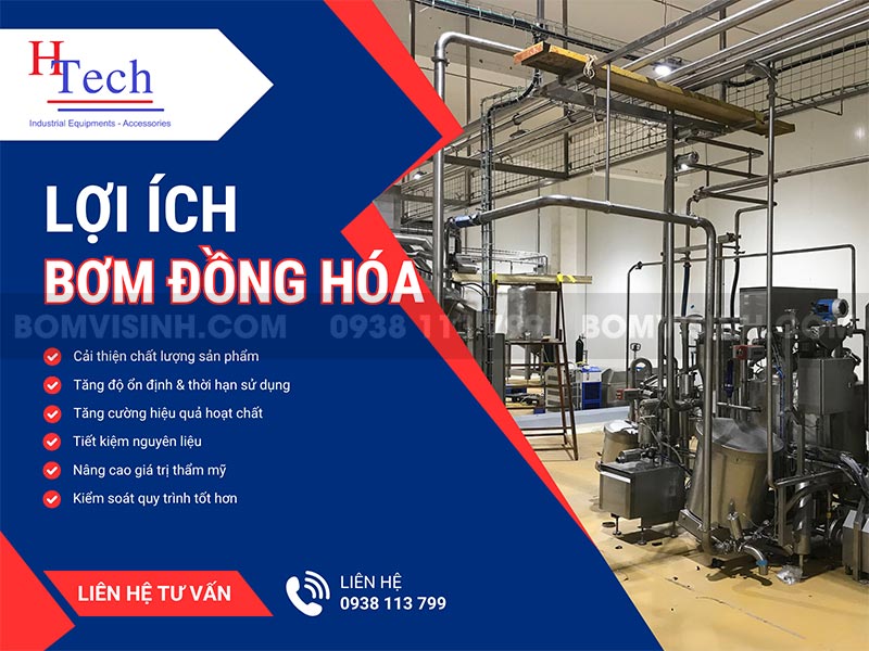 Tổng Quan Về Bơm Đồng Hóa: Cấu Tạo, Cách Hoạt Động Và Ứng Dụng Thực Tế