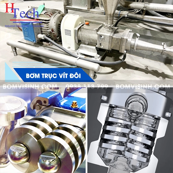 Bơm Trục Vít Đôi Carten Pump HTS-40 | Huy Thành