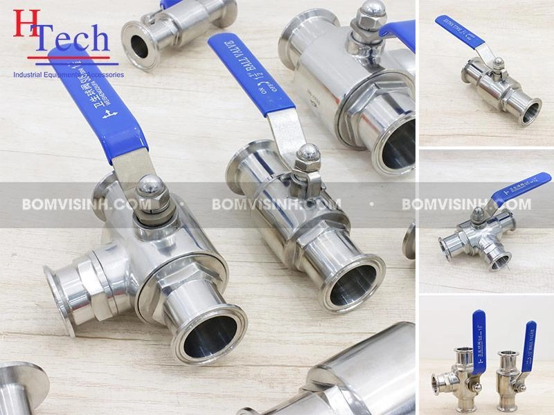 van bi tay gạt inox vi sinh Carten Pipe