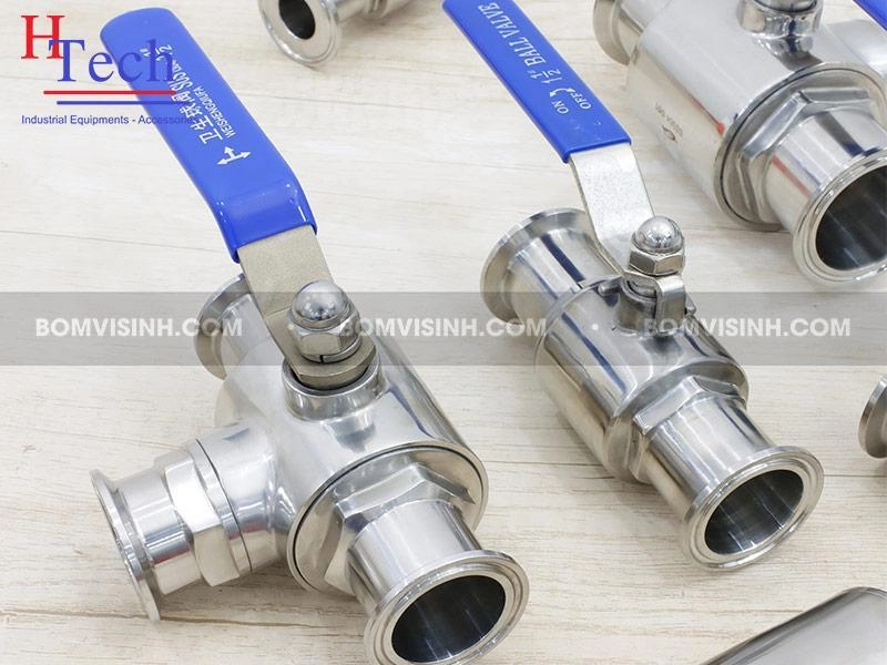 van bi tay gạt inox vi sinh Carten Pipe