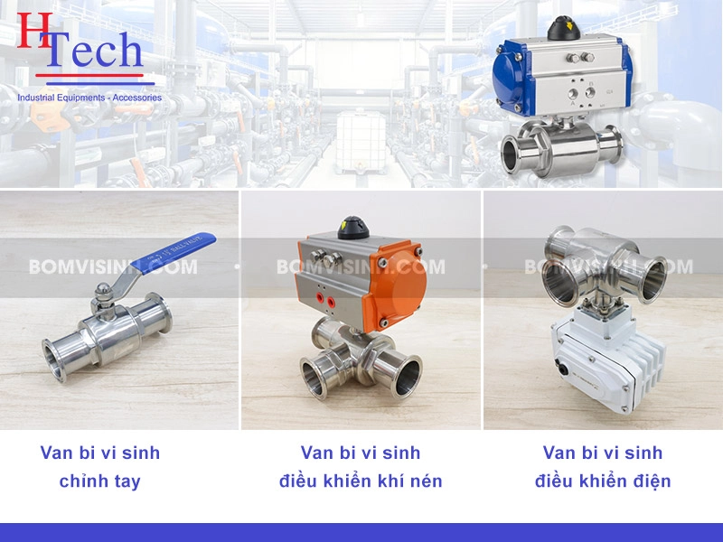 Các loại van bi vi sinh Carten Pipe