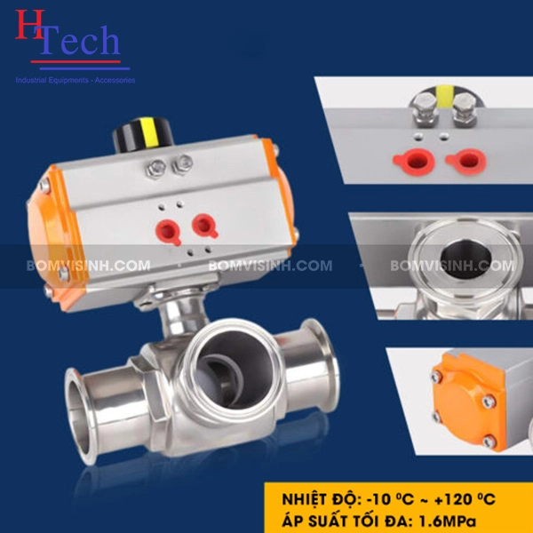 Đặc điểm của van bi vi sinh