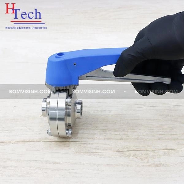 Van bướm vi sinh tay kẹp Carten Pipe
