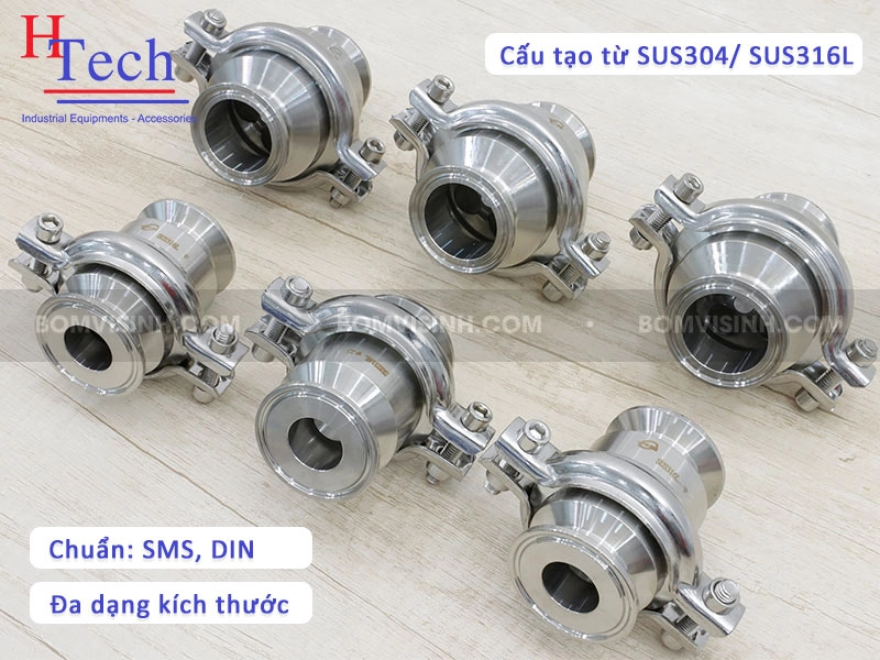 ưu điểm của van một chiều vi sinh Carten Pipe