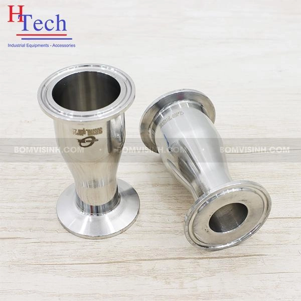 bầu giảm đồng tâm clamp vi sinh Carten Pipe