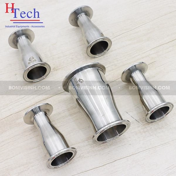 bầu giảm đồng tâm clamp vi sinh Carten Pipe