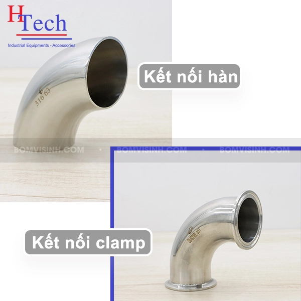 nối vi sinh Carten Pipe đa dạng kiểu kết nối