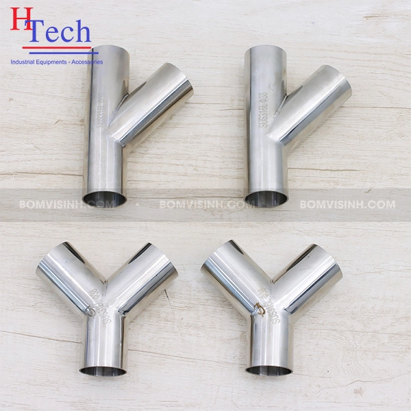 nối vi sinh Carten Pipe, các loại y inox vi sinh