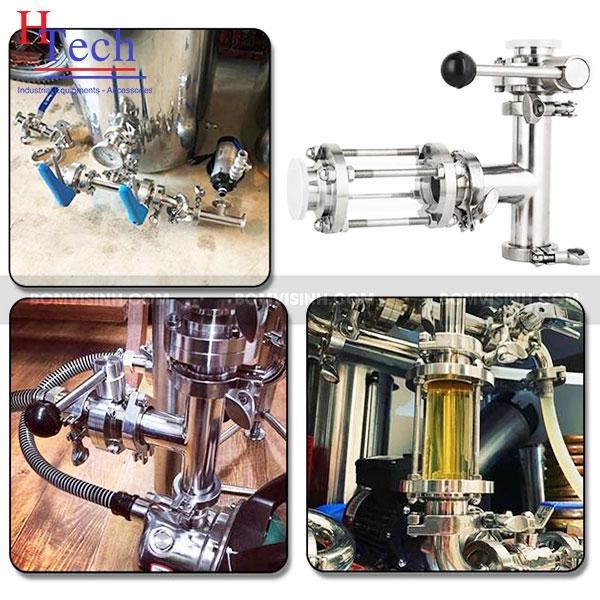tê đều clamp vi sinh và ứng dụng