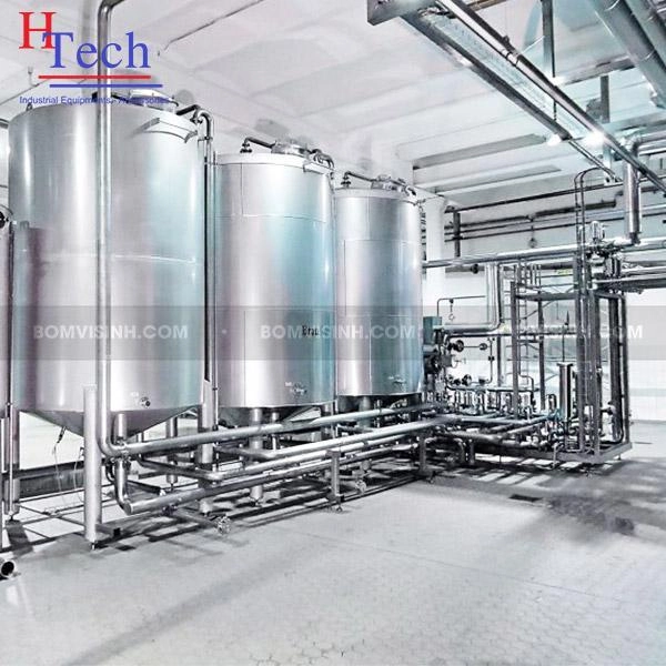 tê đều hàn vi sinh được lắp đặt trong nhà máy