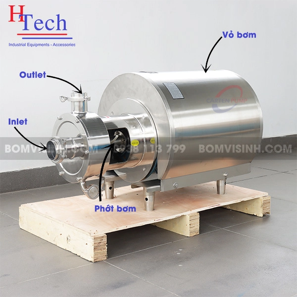 cấu tạo của bơm đồng hóa Carten Pump