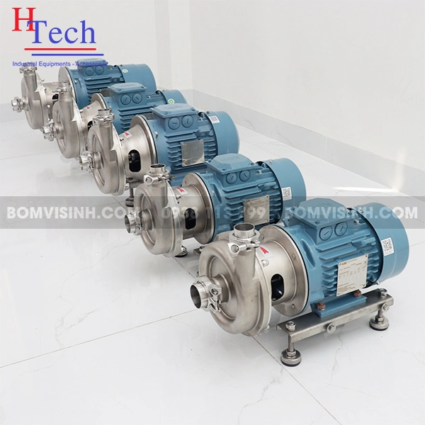 bơm ly tâm vi sinh Carten Pump sử dụng động cơ ABB