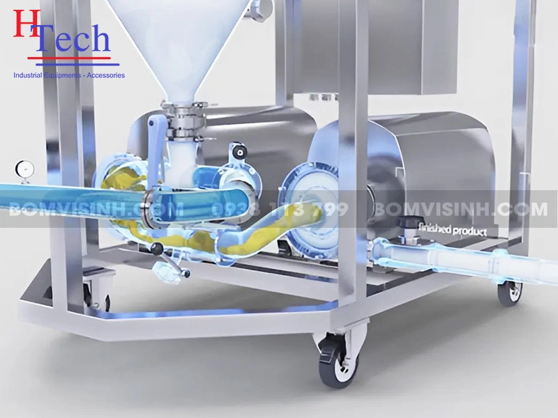 hệ thống bơm trộn vi sinh Carten Pump HMP