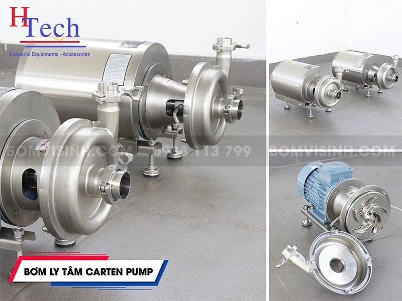 1 Số Loại Bơm Vi Sinh Carten Pump Phổ Biến Tại Việt Nam