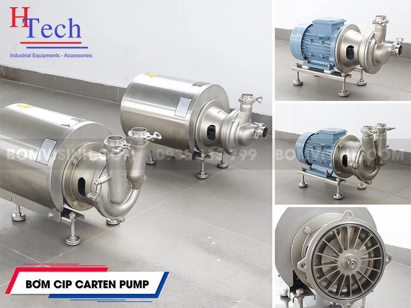 1 Số Loại Bơm Vi Sinh Carten Pump Phổ Biến Tại Việt Nam