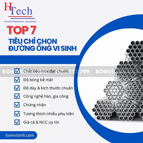 Top 7 Tiêu Chí Chọn Đường Ống Vi Sinh Inox Chất Lượng Cao Năm 2025
