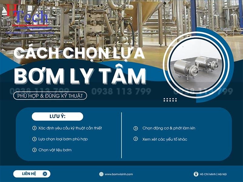 Bơm Ly Tâm Là Gì? Phân Loại Và Cách Lựa Chọn Bơm Ly Tâm Phù Hợp Cho Từng Ứng Dụng